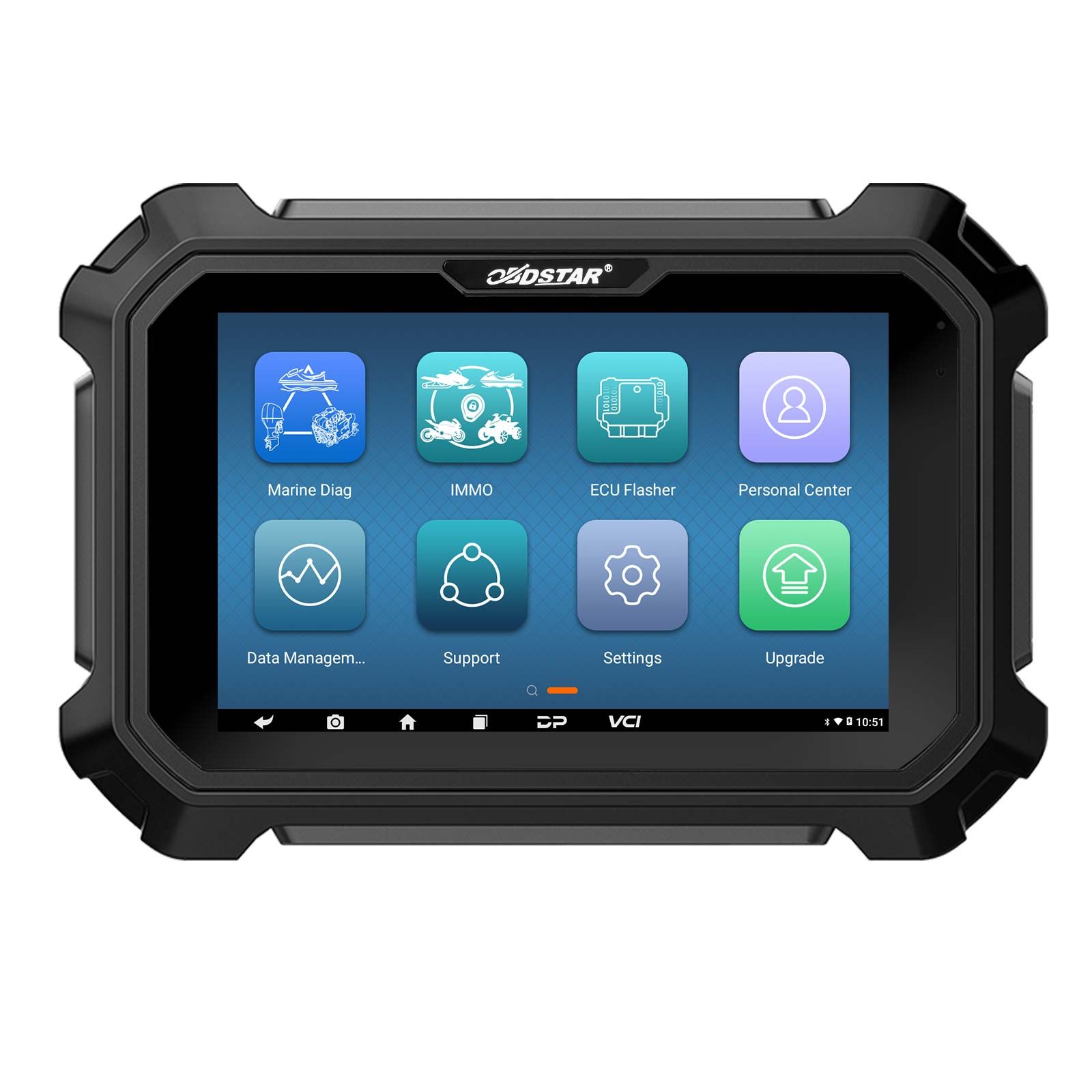 2025 OBDSTAR D800 A + B + C + D Outil de diagnostic marin de configuration complète pour le générateur de jet ski / hors bord / à bord