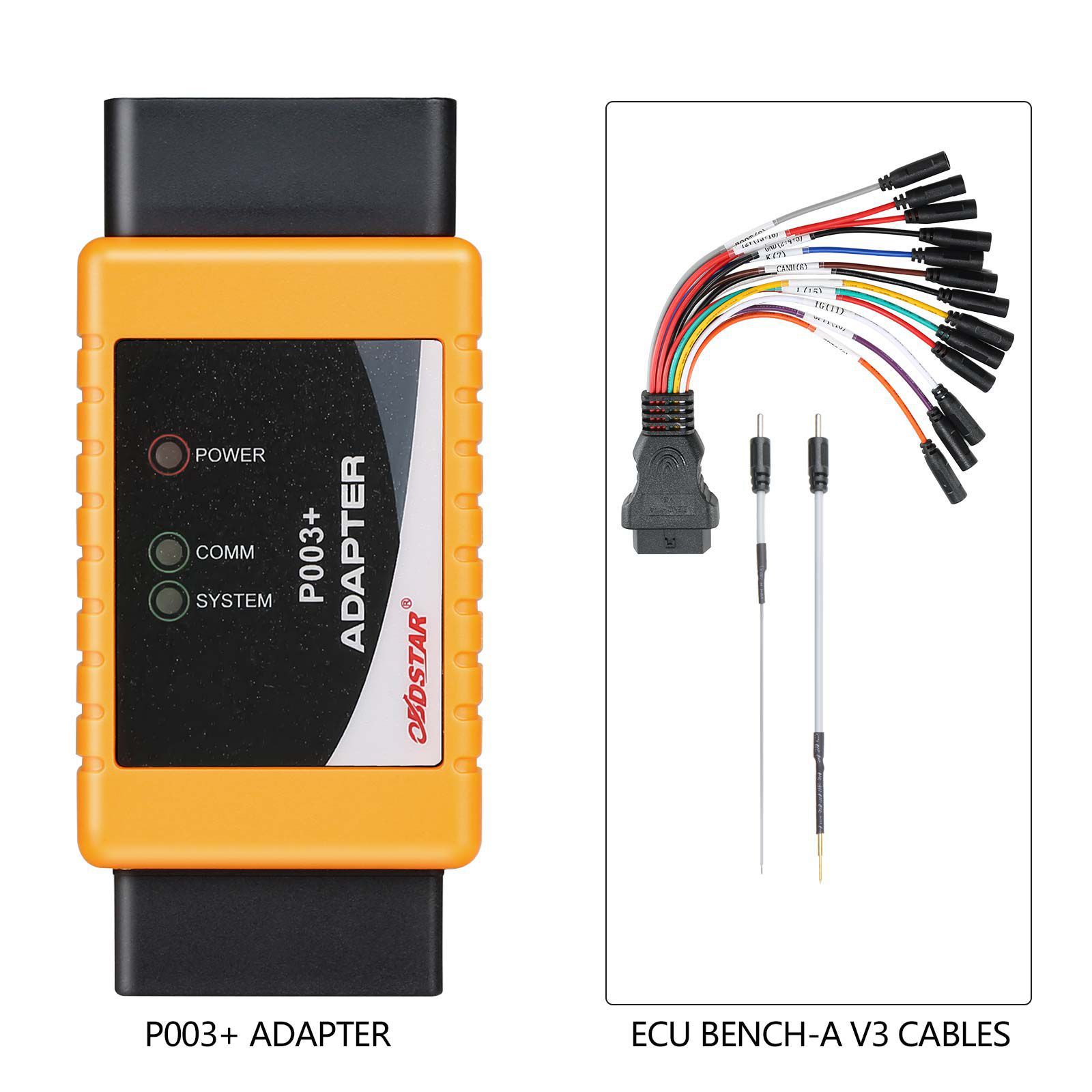 Obdstar dc706 ECU Tool full version plus P003 adaptateur et ECU Workbench câble pour la lecture des données Bosch ECU via obd ou Workbench CS code PIN ECU Clone / all