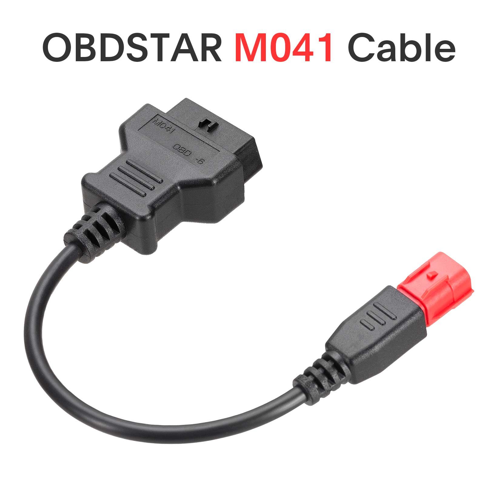 OBDSTAR iScan pour l'outil de diagnostic de moto DUCATI avec le diagnostic de support de câble M041 et la programmation clé et l'étalonnage de l'odomètre
