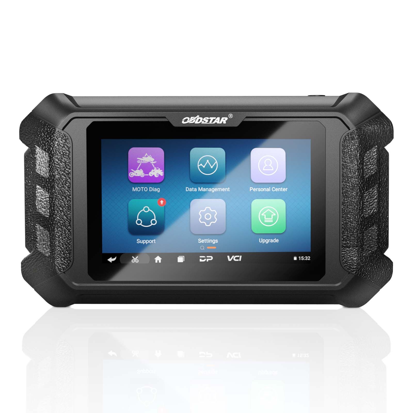 Scanner de tablette portable d'outil de diagnostic intelligent de moto OBDSTAR ISCAN URAL