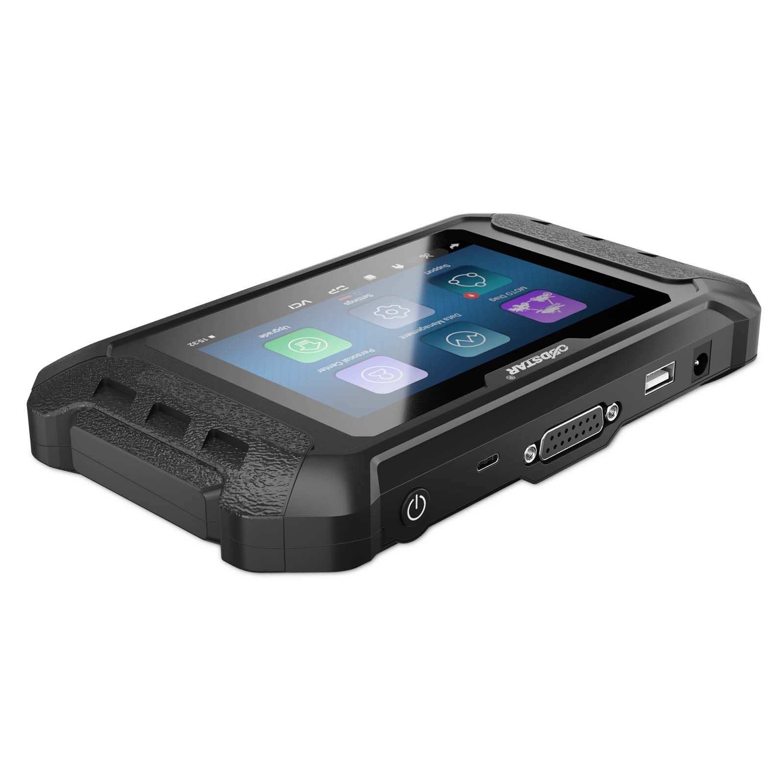 Scanner de tablette portable d'outil de diagnostic intelligent de moto OBDSTAR ISCAN URAL