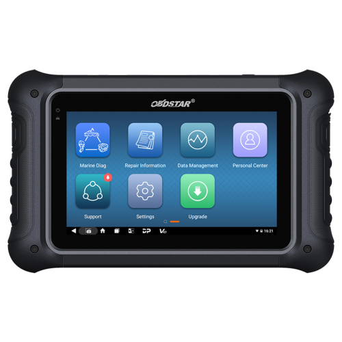 2025 OBDSTAR ISCAN PRO SERIES pour l'entrée DC24V de soutien du scanner de diagnostic marin de CUMMINS