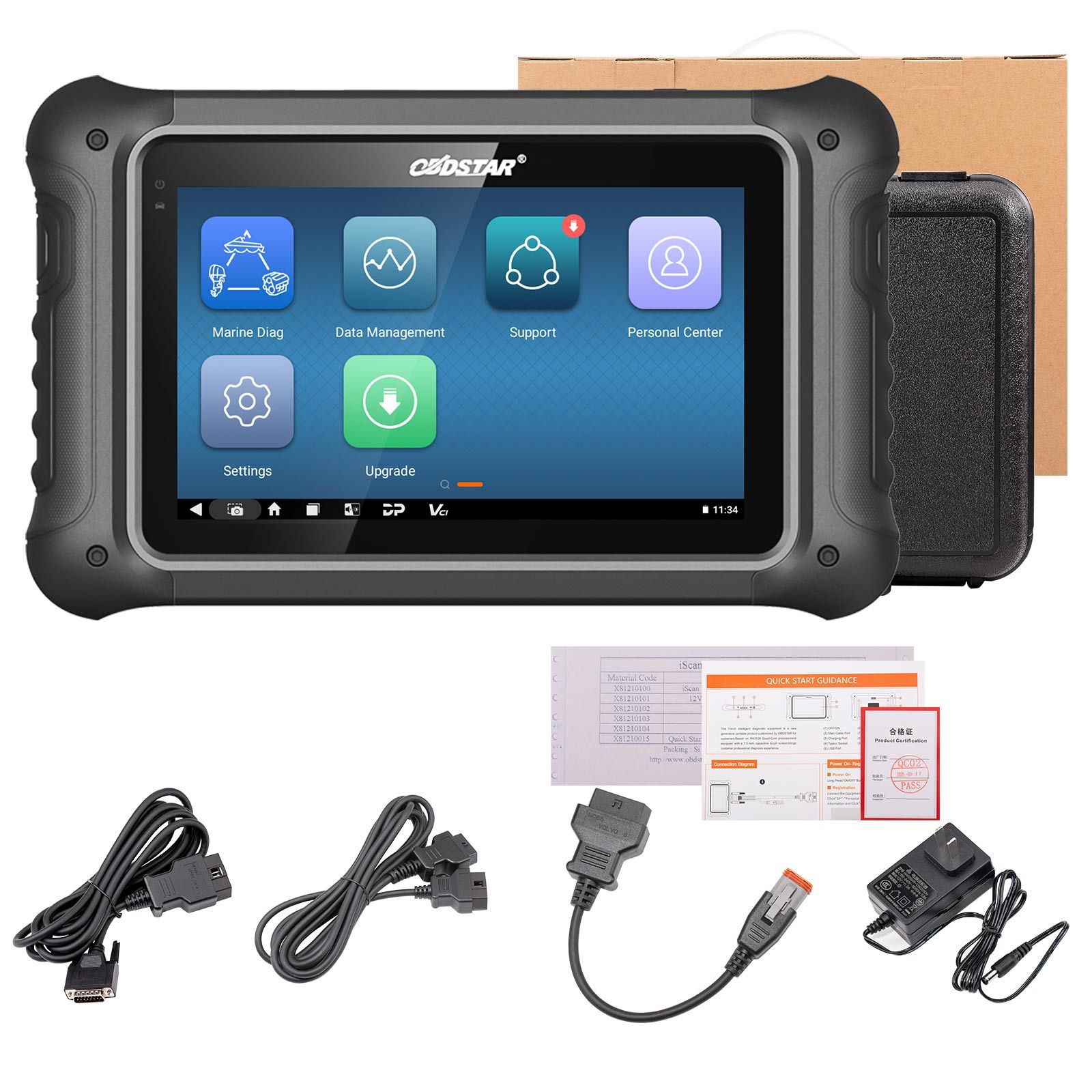 2025 OBDSTAR ISCAN PRO SERIES pour VOLVO Marine Diagnostic Scanner