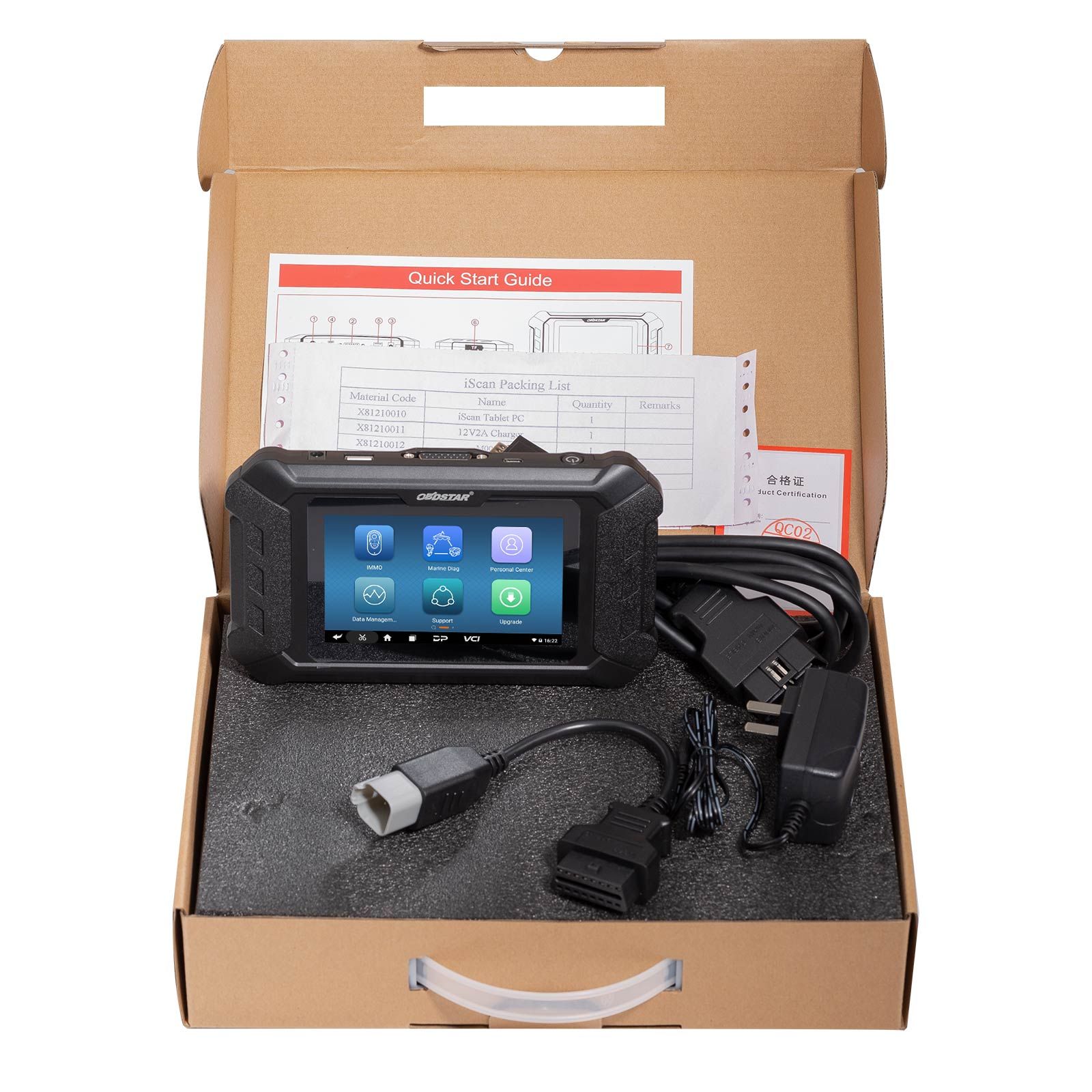 OBDSTAR ISCAN pour le support du scanner de diagnostic marin SEA-DOO 80% des modèles BRP supportent à 2018