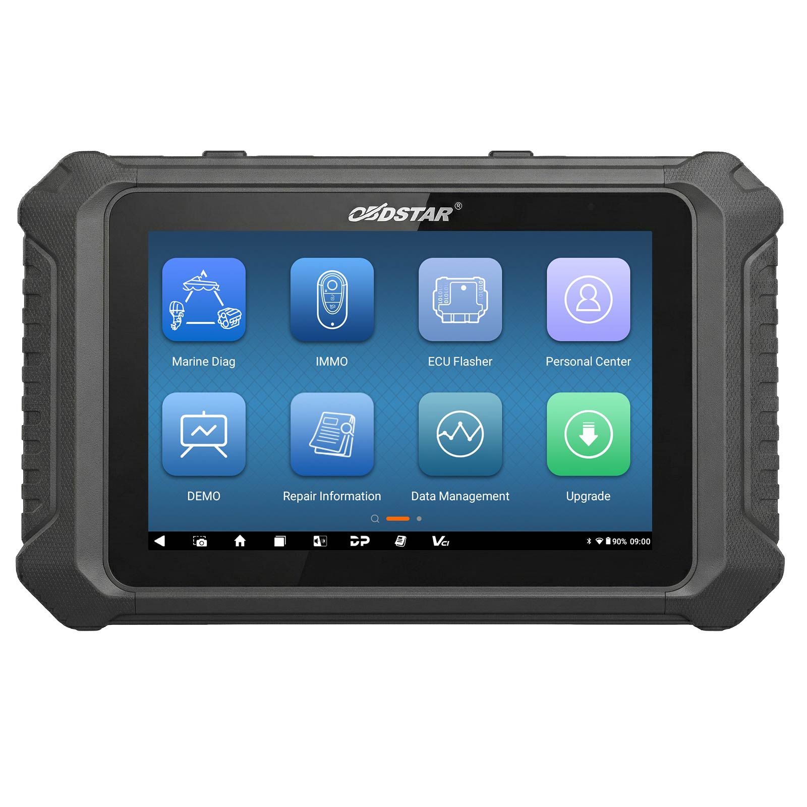 OBDSTAR Marine Master pour jet ski / hors bord / à bord / générateur, lire / effacer le code, flux de données, cadres de gel, essai d'action