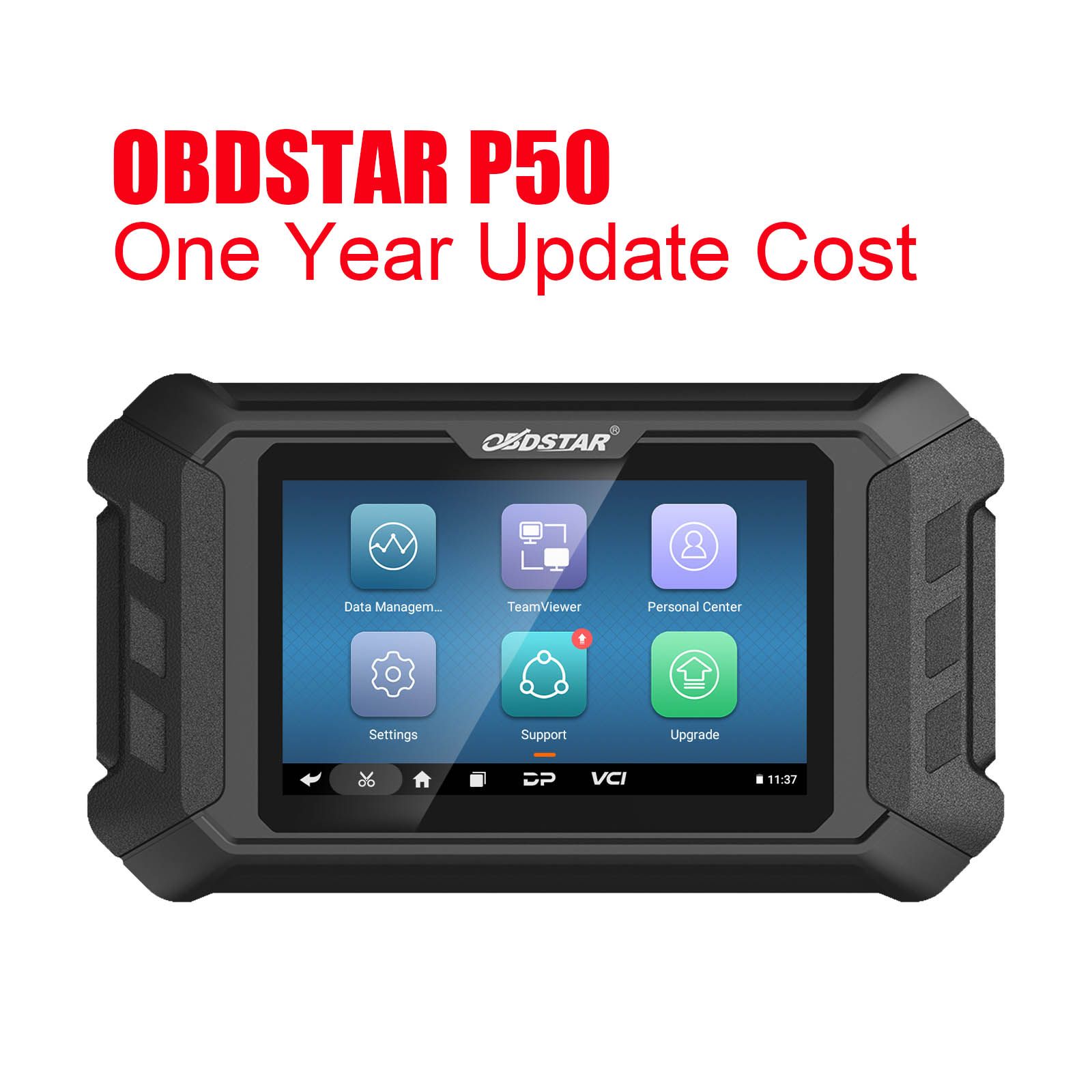 OBDSTAR P50 COMPLET avec Airbag Reset et Cluster Calibration & Oil Light / Service Reset ODO Authorisation Service de mise à jour d'un an (abonnement seulement)
