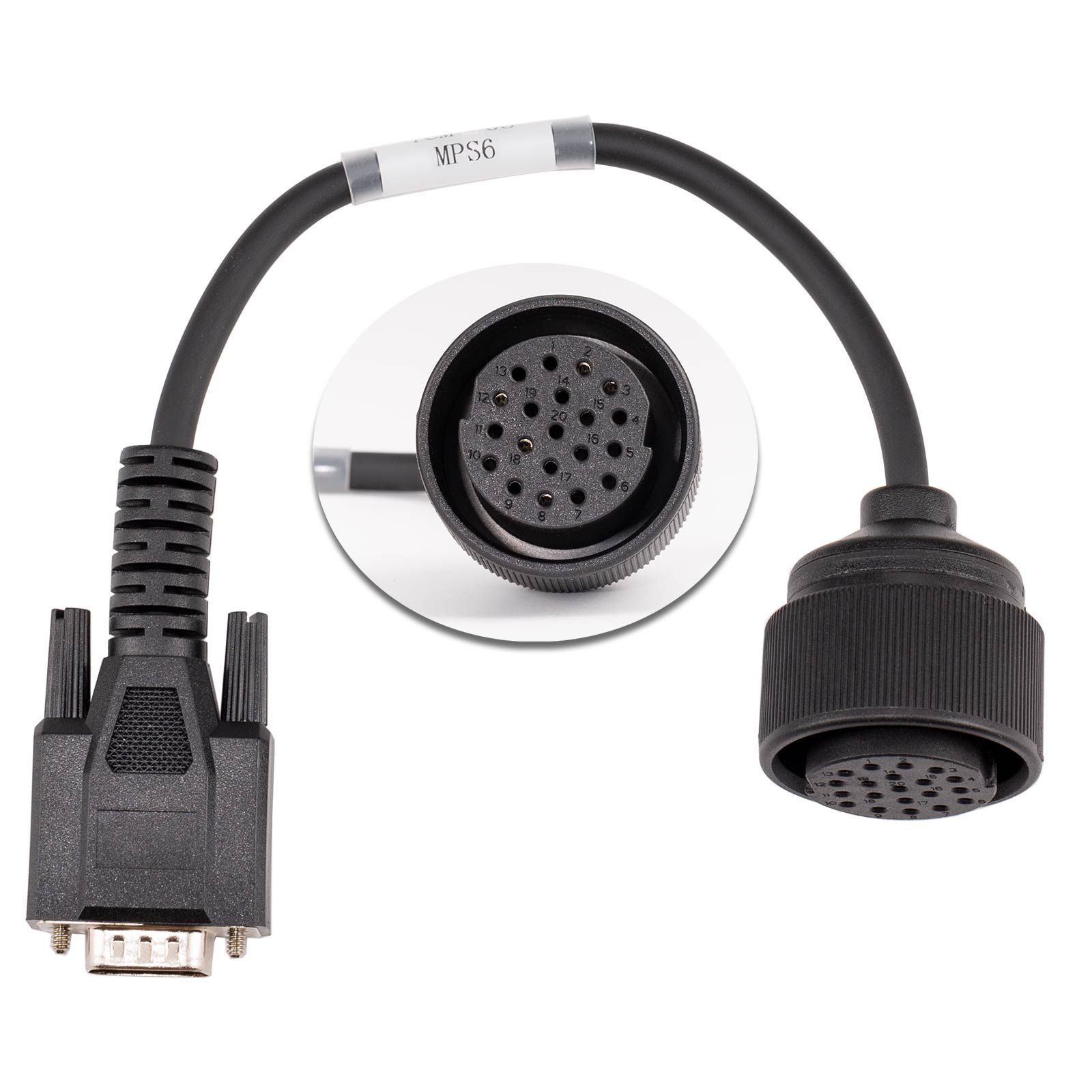 Kit de connecteurs OBDSTAR TCM 19 PCS Set pour l'étalonnage du kilomètre de transmission et le clonage de l'ECU Travailler avec DC706 / G3