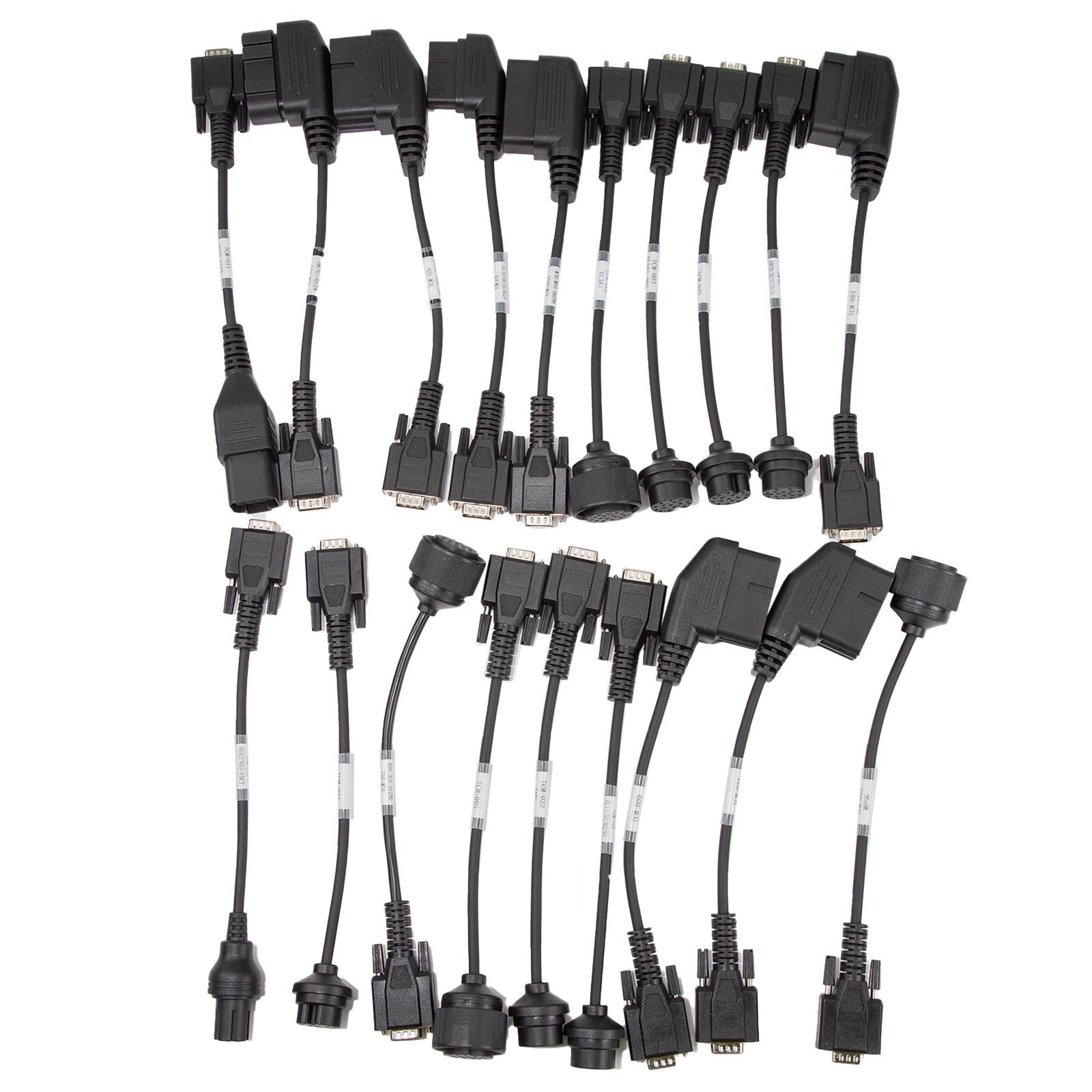 Kit de connecteurs OBDSTAR TCM 19 PCS Set pour l'étalonnage du kilomètre de transmission et le clonage de l'ECU Travailler avec DC706 / G3