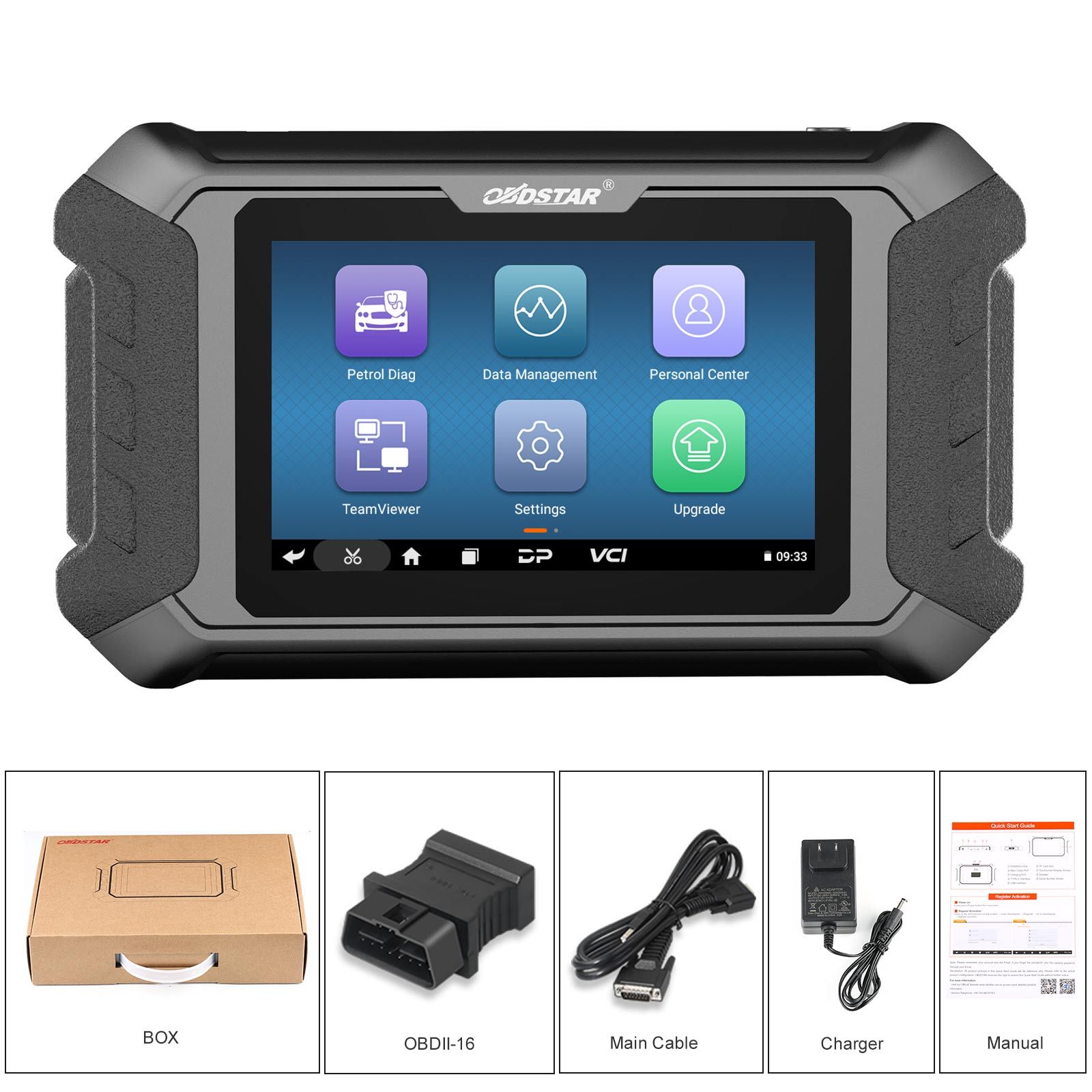 OBDSTAR X300 MINI pour le programmateur clé de Renault/Dacia et l'étalonnage de grappe