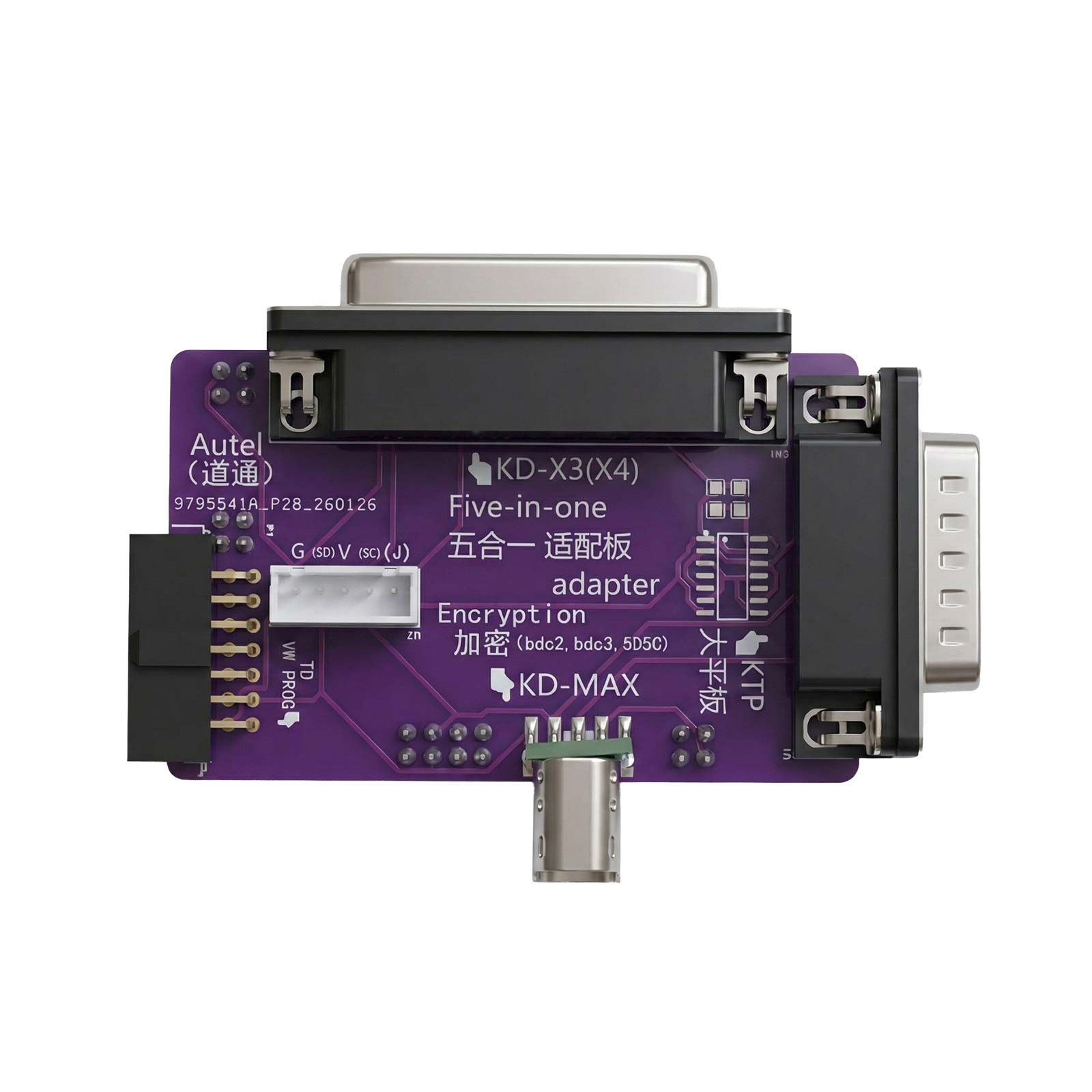 Kit Adaptateur OEM BDC3 8-en-1 pour VAG 5C, 5D et BMW – Programmation de Clés Cryptées