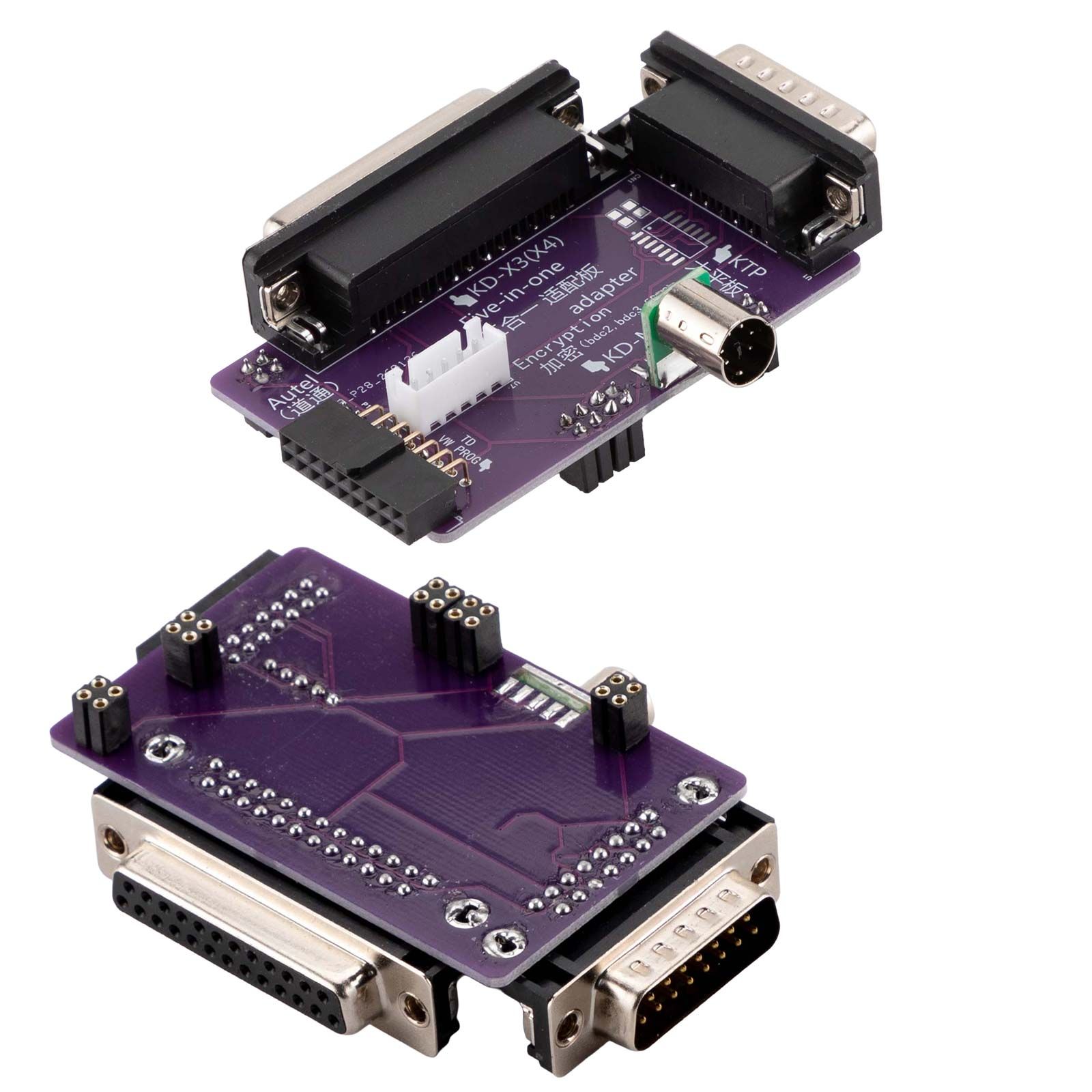 Kit Adaptateur OEM BDC3 8-en-1 pour VAG 5C, 5D et BMW – Programmation de Clés Cryptées