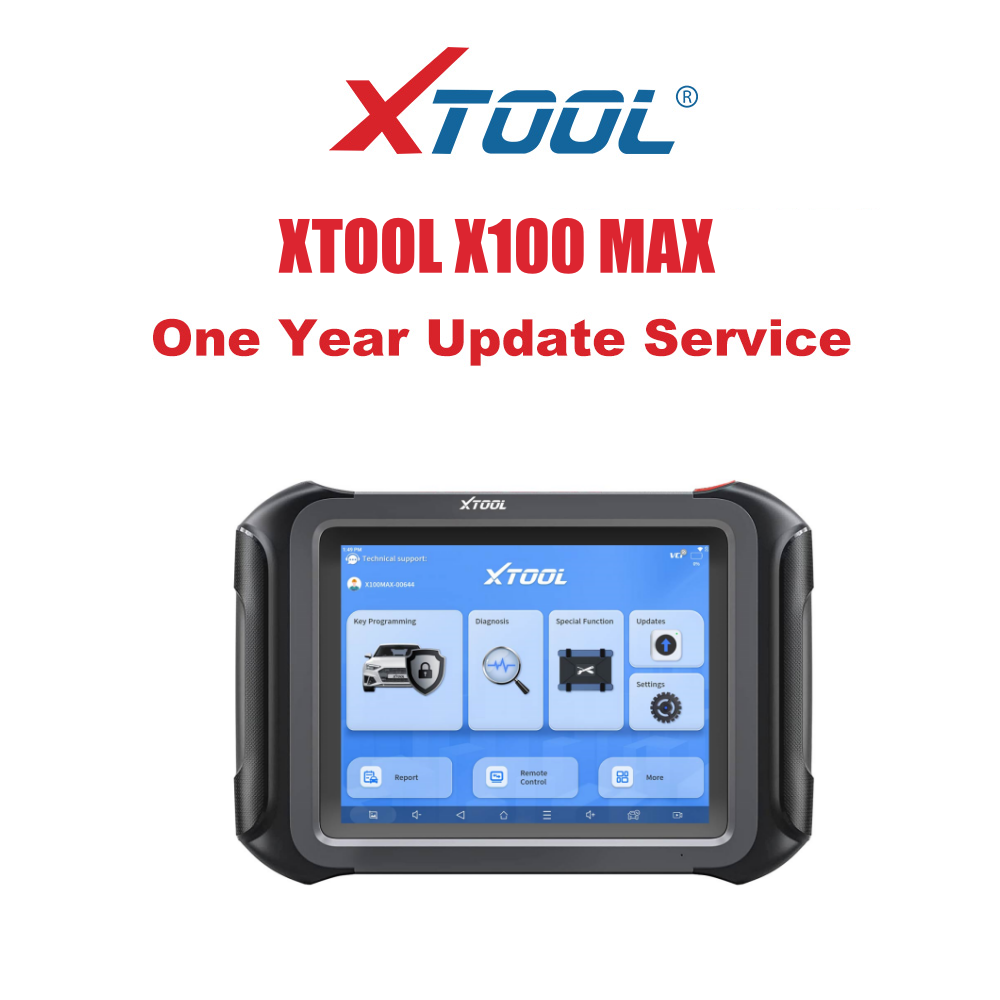 Service de mise à jour d'un an pour XTOOL X100 MAX