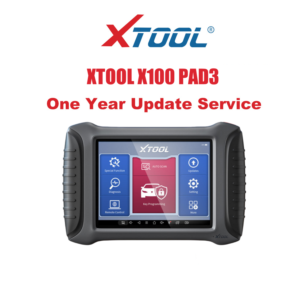 Service de mise à jour d'un an pour XTOOL X100 PAD3