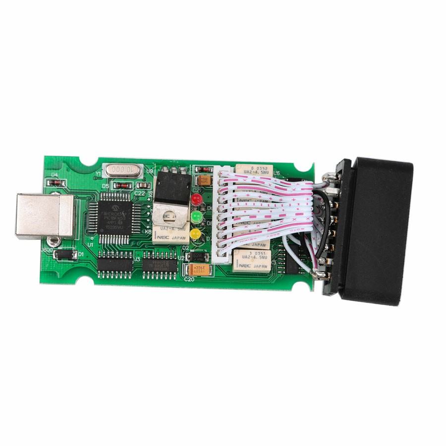Opcom firmware V1.65 2010 / 2014 volt can OBD2 and Double - layer PCB