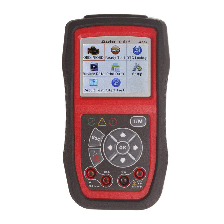 Original autolink a539 obdi / CAN Scan tool Update Online Multilingual support