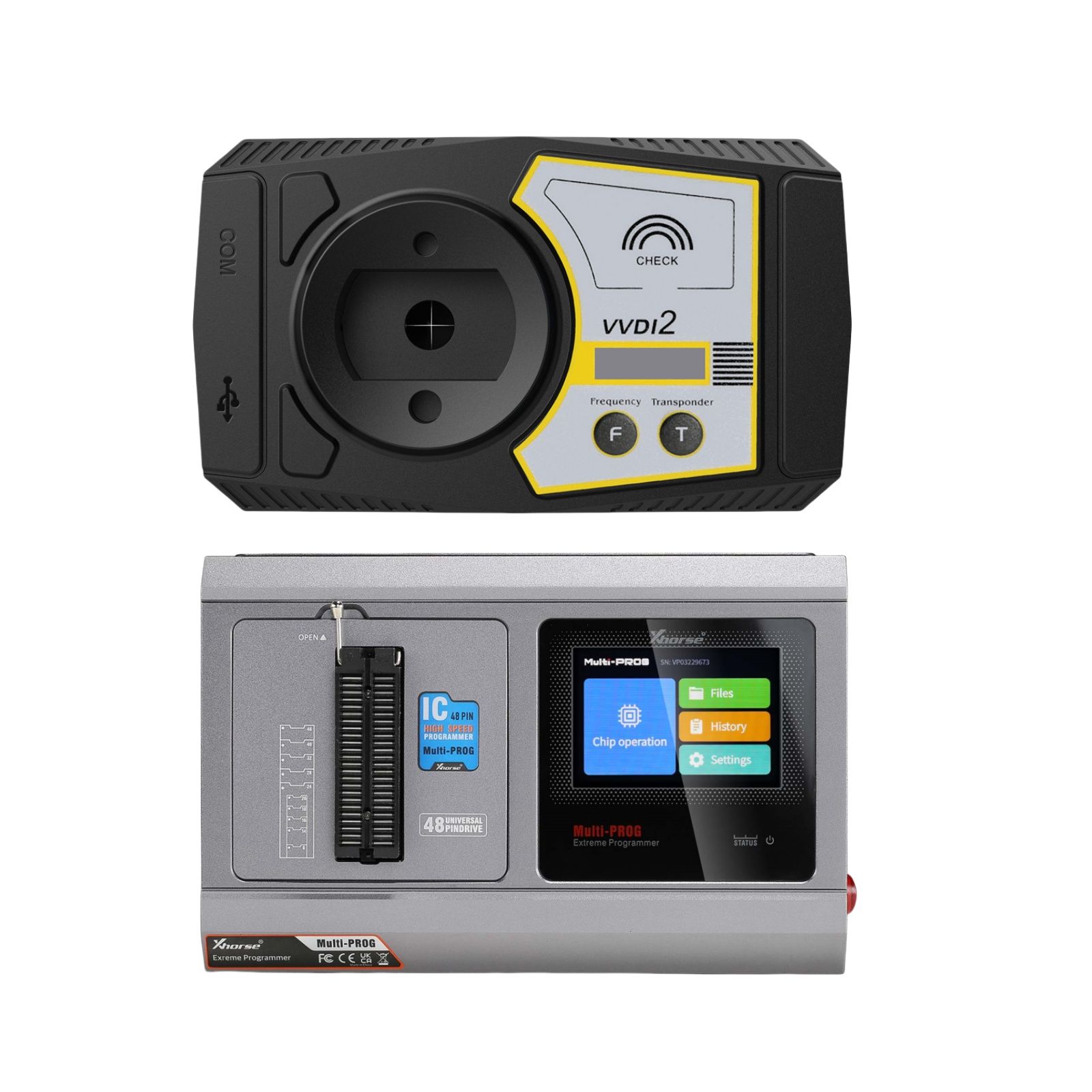 Original Xhorse VVDI2 Kit complet avec 13 autorisations Plus Xhorse Multi Prog Multi-Prog Pro-level ECU TCU Programmer avec gratuit MQB48