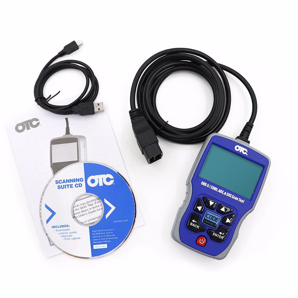 OTC 3111 pro OBD2 scanner OBD2 lecteur de code OBDII / CAN / ABS / airbag SRS OTC 3111 pro outil de numérisation trilingue OBD2 outil de diagnostic eobd