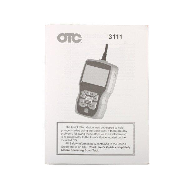Otci obdi airbag (SRS) 3111 scanner Tool OBD2 - eobd Reader