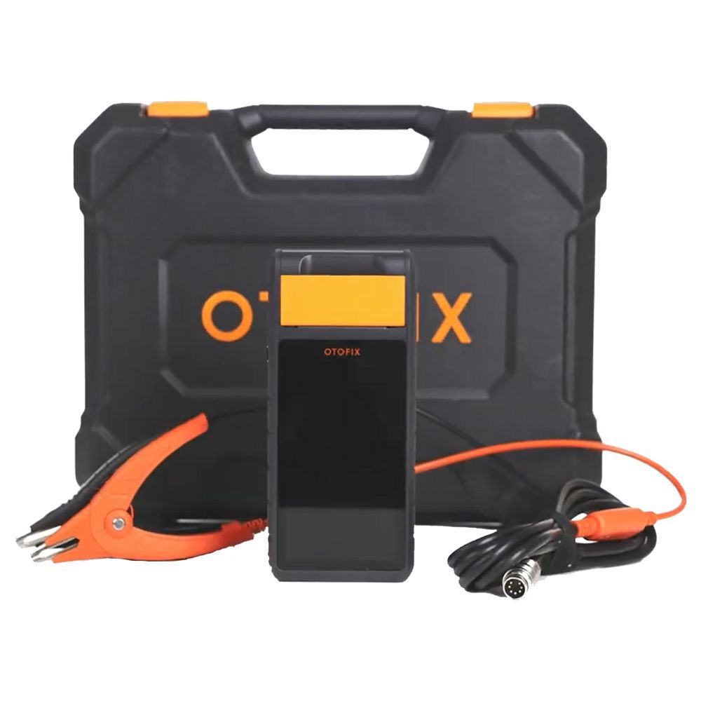 Otofix bt1 testeur de batterie professionnel avec VCI OBDII et enregistrement de batterie pour le diagnostic à l'échelle du système