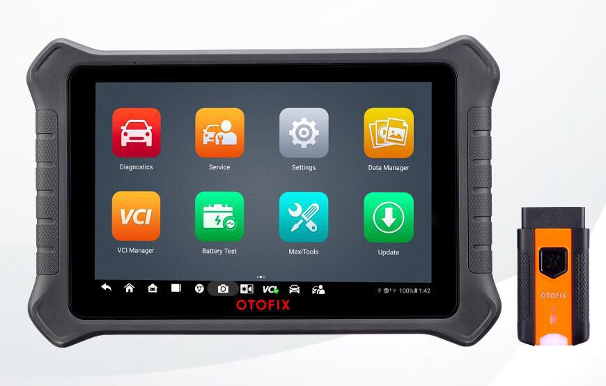 2024 otofix D1 pro outil de diagnostic de voiture avec Advanced ECU codage bidirectionnel OE diagnostic complet doip / canfd programmation de clé 40 + services