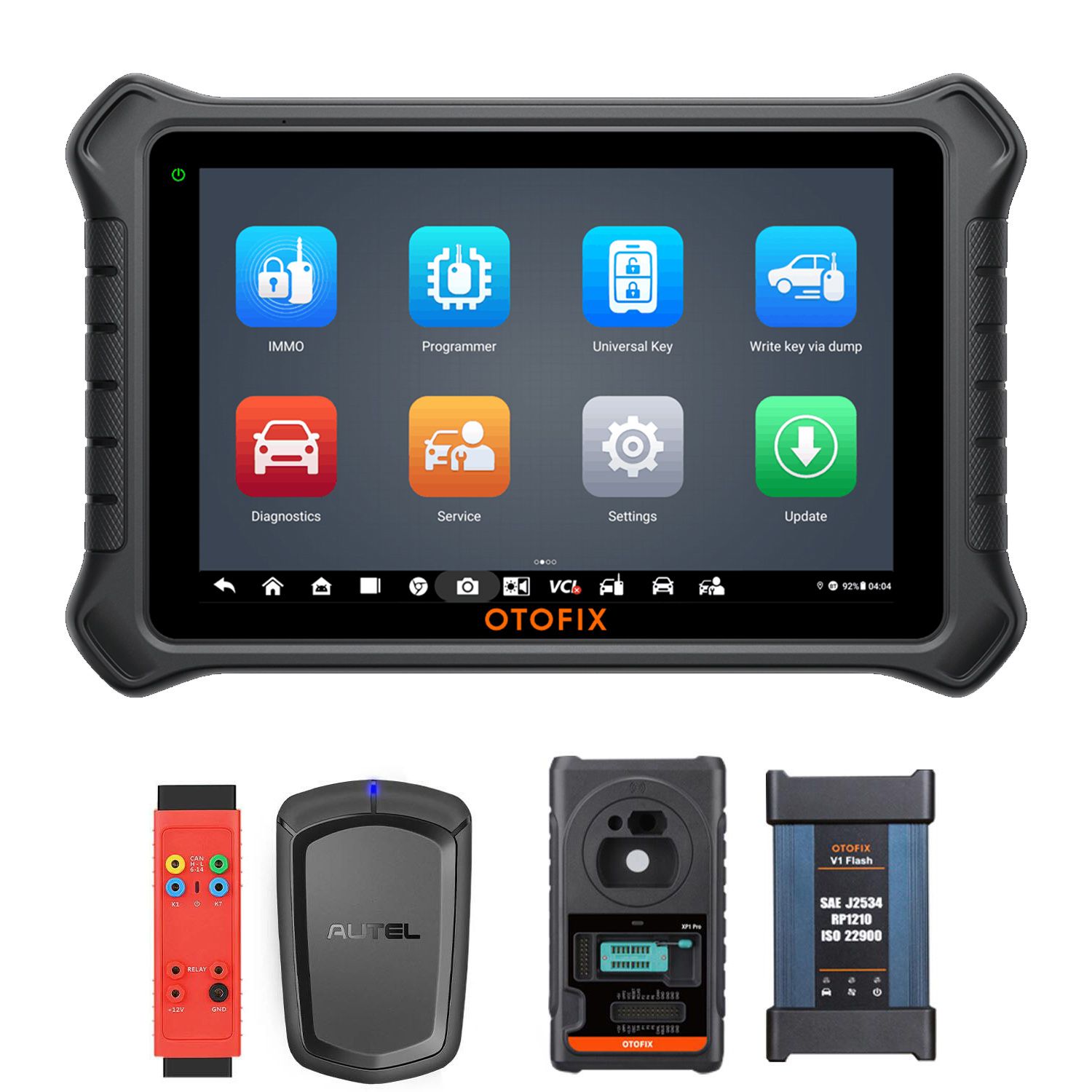 OTOFIX IM2 avec XP1 PRO et V1 Flash Auto Key Programmer & Diagnostic Tool Plus GBOX3 et APB112 Smart Key Simulator Les mêmes fonctions que IM608Pro