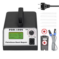 PDR-1000 Machine de réparation de dents sans peinture de voiture Appareil de réparation de dents de corps automatique Outil d'enlèvement de dents portable réglable temps / puissance