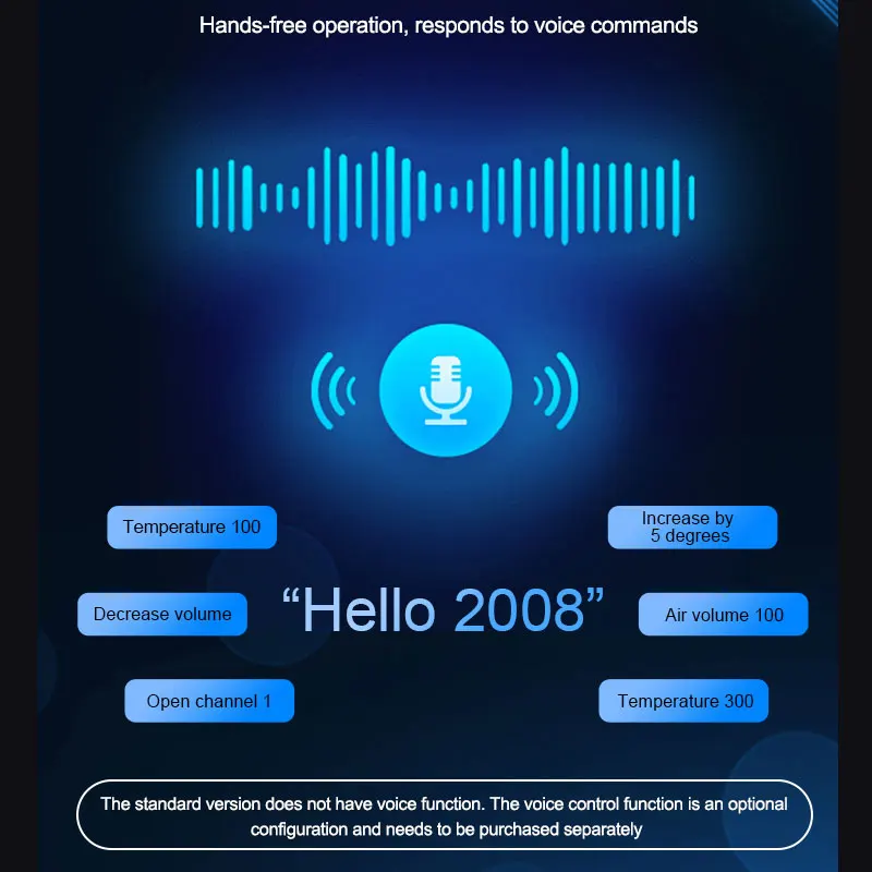 QUICK 2008 Pro Sans plomb Station de retravail d'air chaud Affichage LCD Automatique Conception d'air froid Outils de réparation automatique du système de sommeil