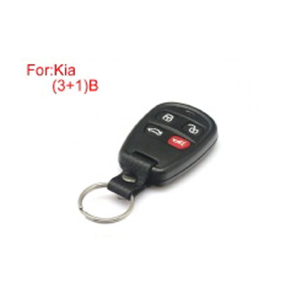 Remote Key Shell (3 + 1) boutons pour Kia 5pcs / lot