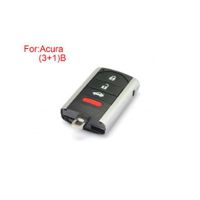 Remote Key Shell (3 + 1) boutons pour Acura 10pcs/lot