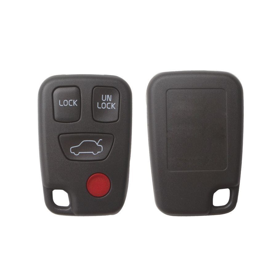 Shell 3 + 1 + button for Volvo - 10pcs / lot