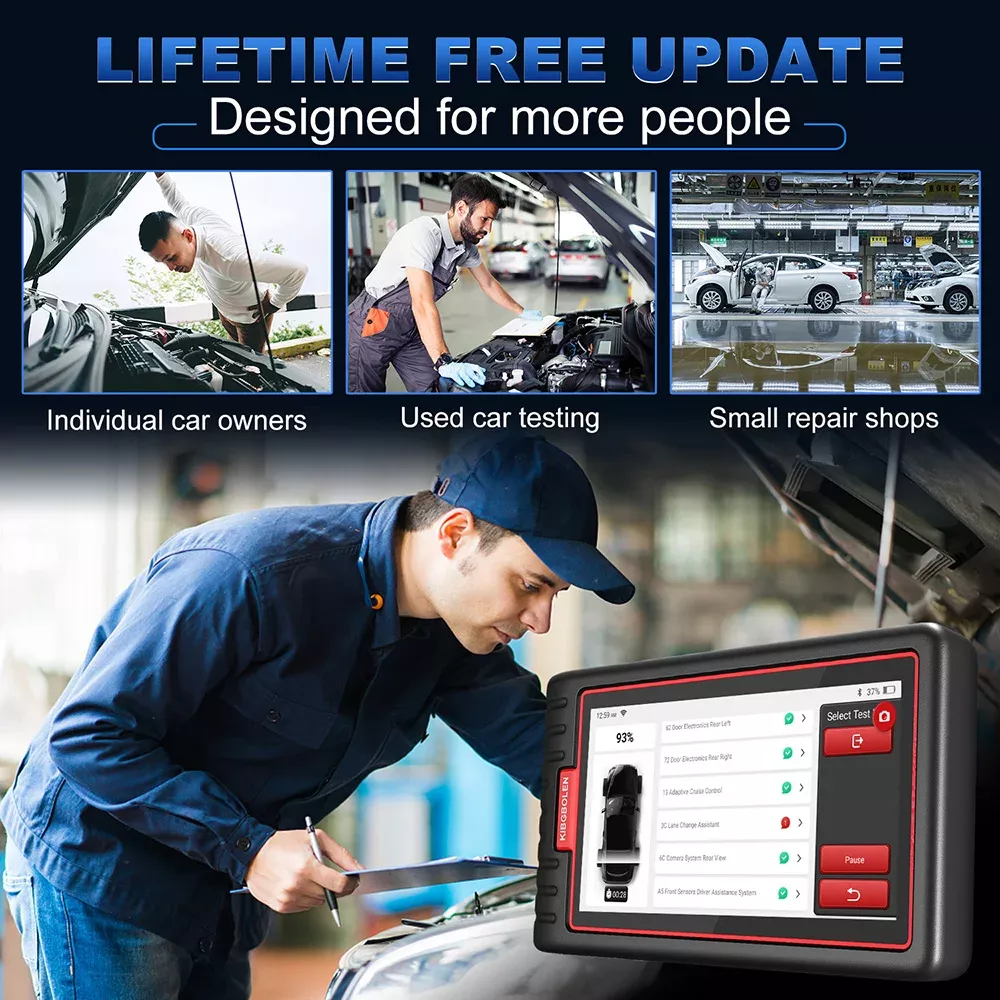 S6 tout système de voiture de diagnostic de l'outil de voiture OBD scanner 28 réinitialise IMMO/BMS/TPMS/ABS saignement à vie outil de numérisation libre