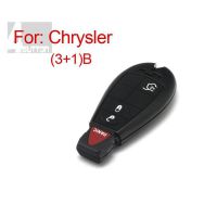 Boîtier à clé intelligente 3 + 1 pour Chrysler 5pc / plot