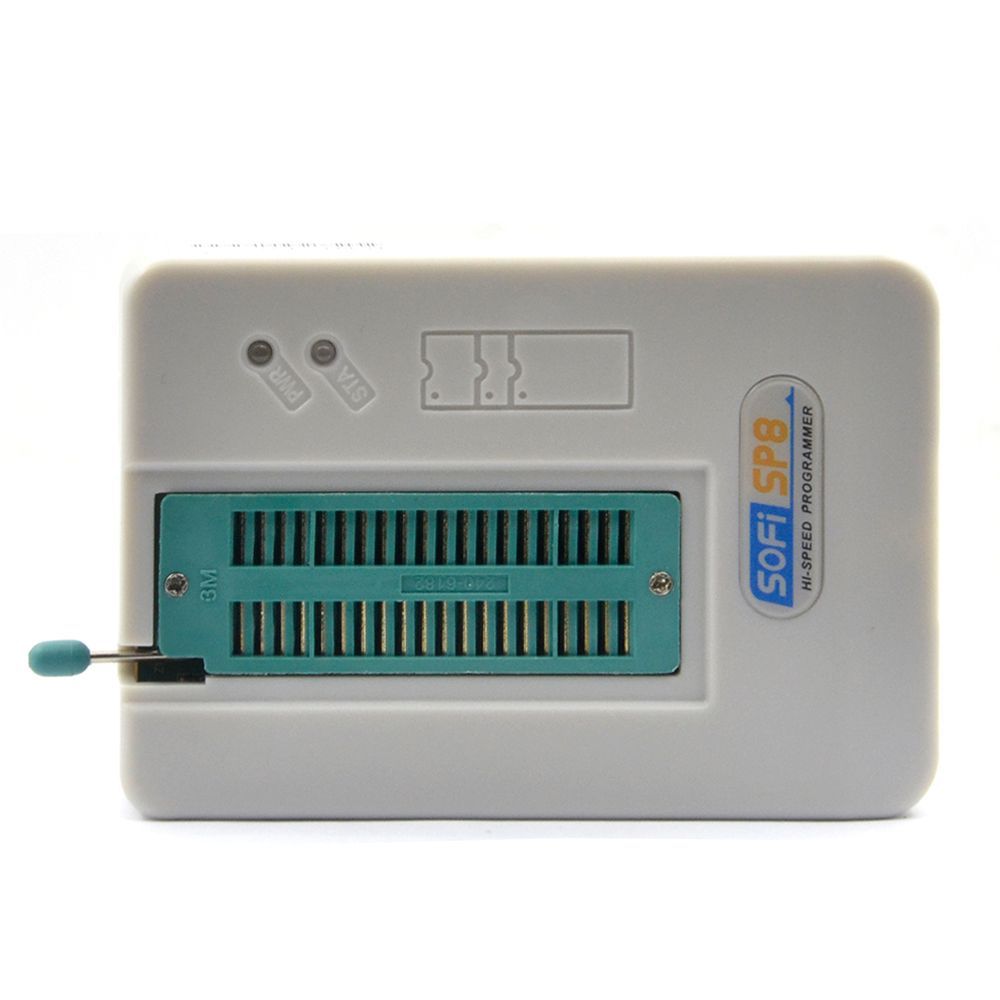 Programmeur USB professionnel à grande vitesse Sofi sp8 - a EEPROM BIOS Flash ISP 40 pin adaptateur 24 25 93 pour plus de 4000 puces IC