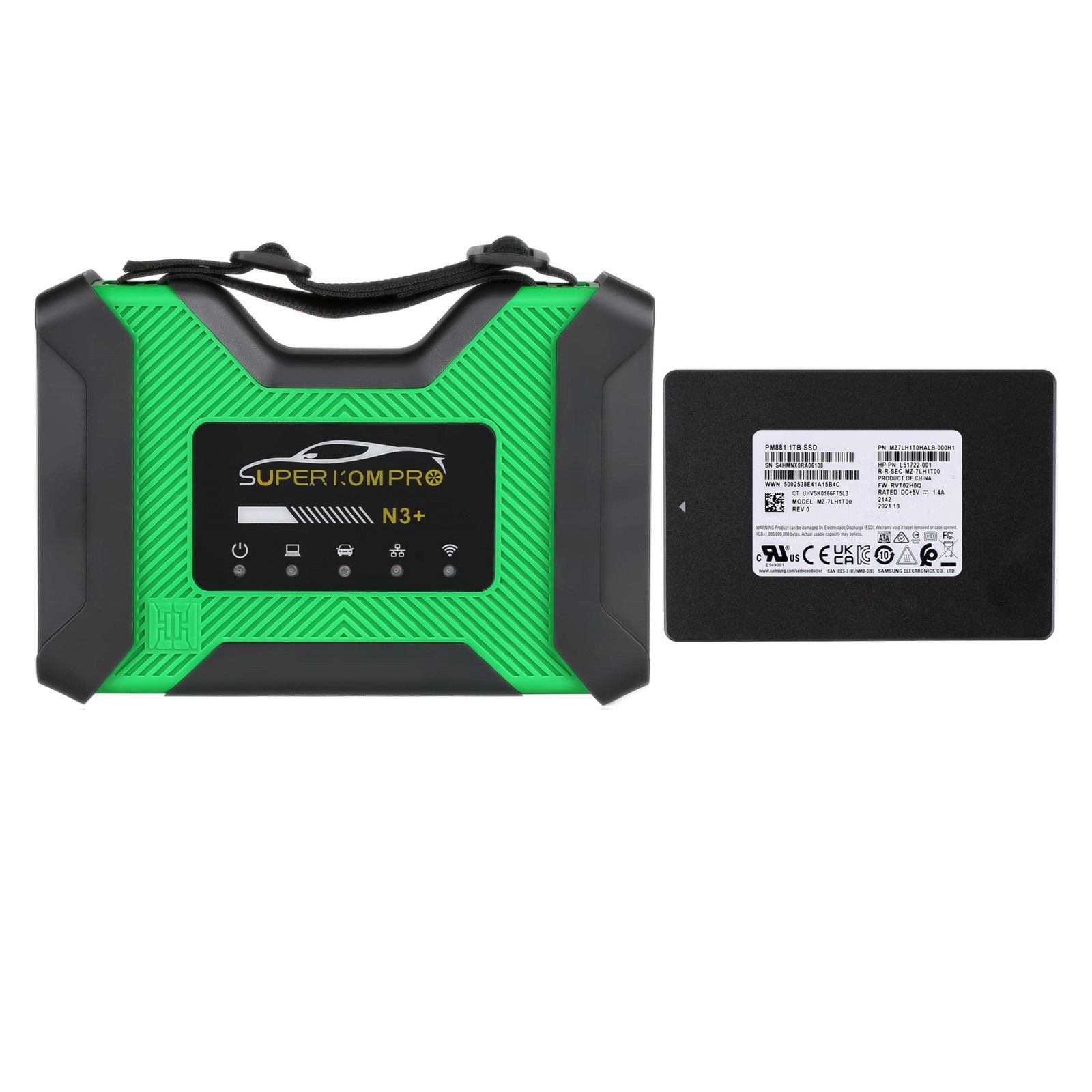 SUPER ICOM PRO N3+ BMW Configuration de base avec V2024.7 Logiciel SSD 1 To et ingénieurs de programmation Win10