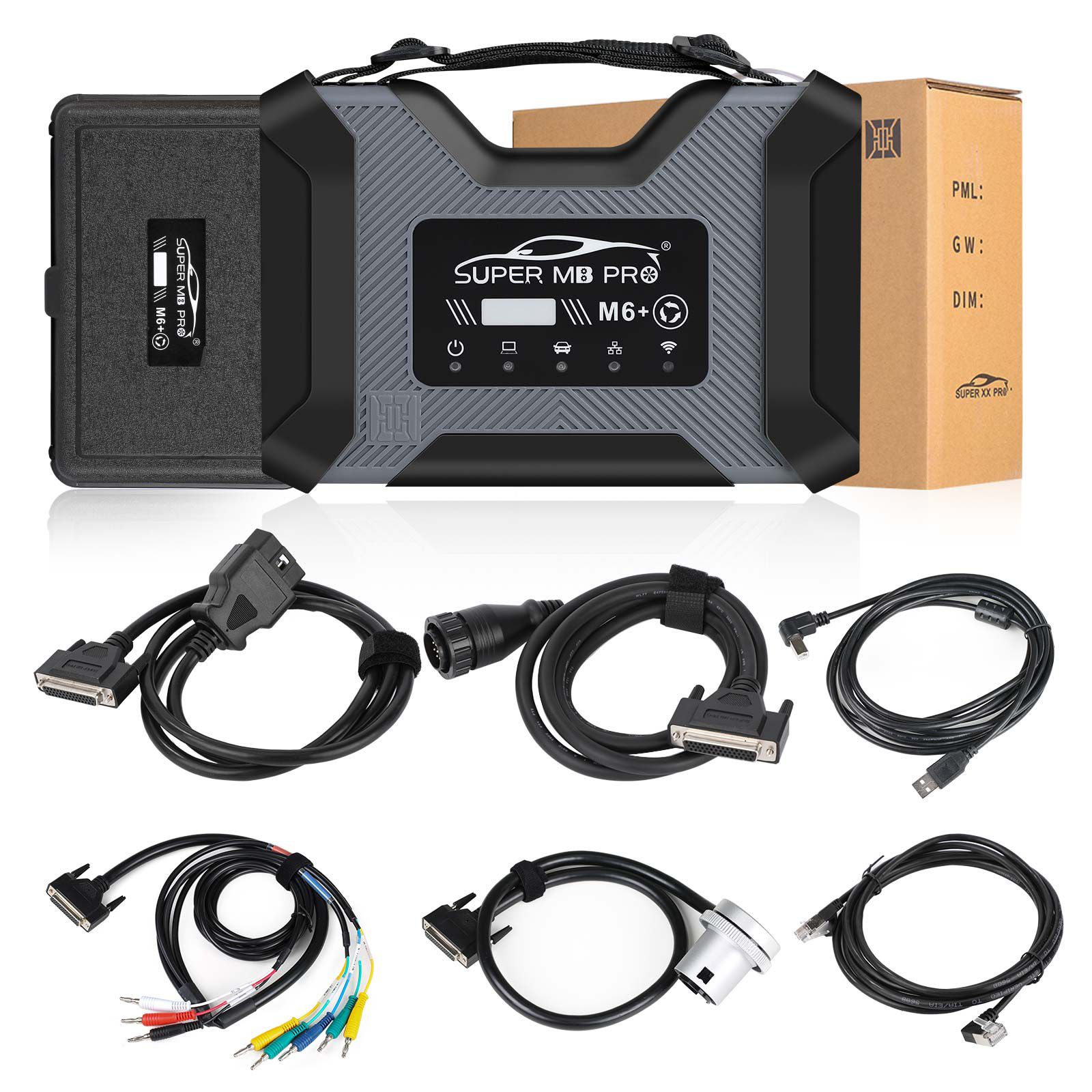 2025 Super MB Pro M6 + PRO Version complète DoIP Benz avec SSD Plus Panasonic FZ-G1 I5 Tablette de 3ème génération 8G prête à utiliser