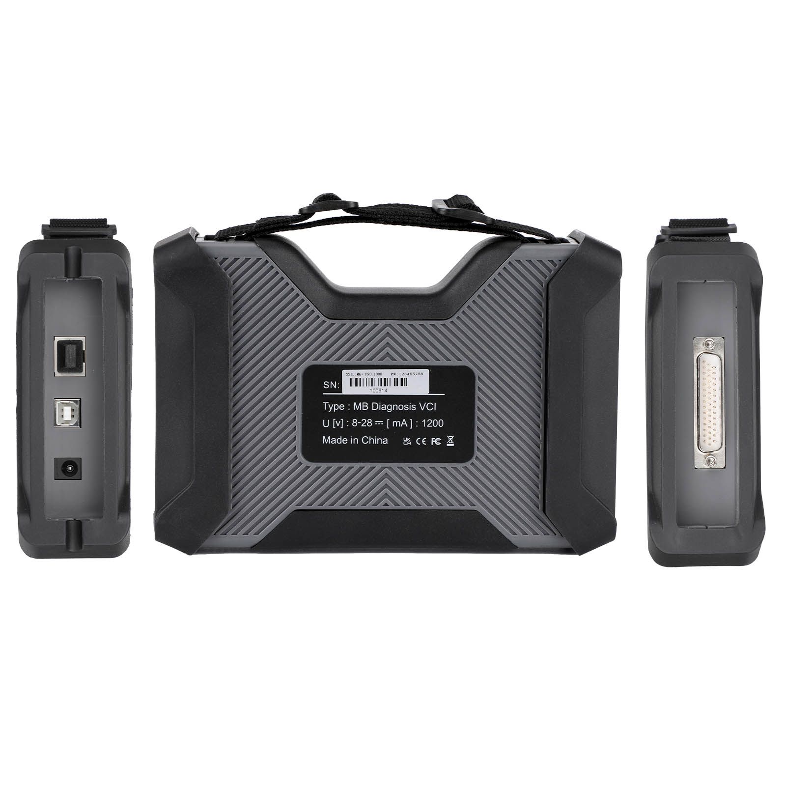 2025 Super MB Pro M6 + PRO Version complète DoIP Benz avec logiciel SSD 512G Préinstallé sur le processeur Lenovo T440P Portable I7 8 Go de mémoire prête à utiliser
