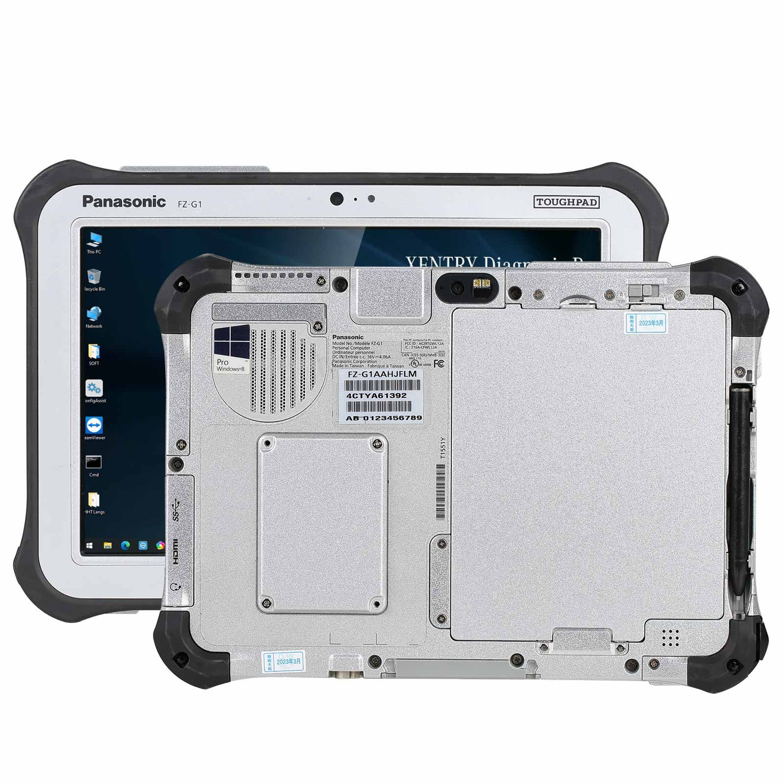 2025 Super MB Pro M6+ PRO Version complète BENZ & BMW 2 en 1 avec logiciel Plus Tablette Panasonic FZ-G1 I5 prête à utiliser