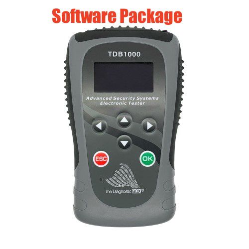 TDB1000 Advanced Security Systems Electronic Tester ASSET Programmer Paquet logiciel complet avec abonnement d'un an