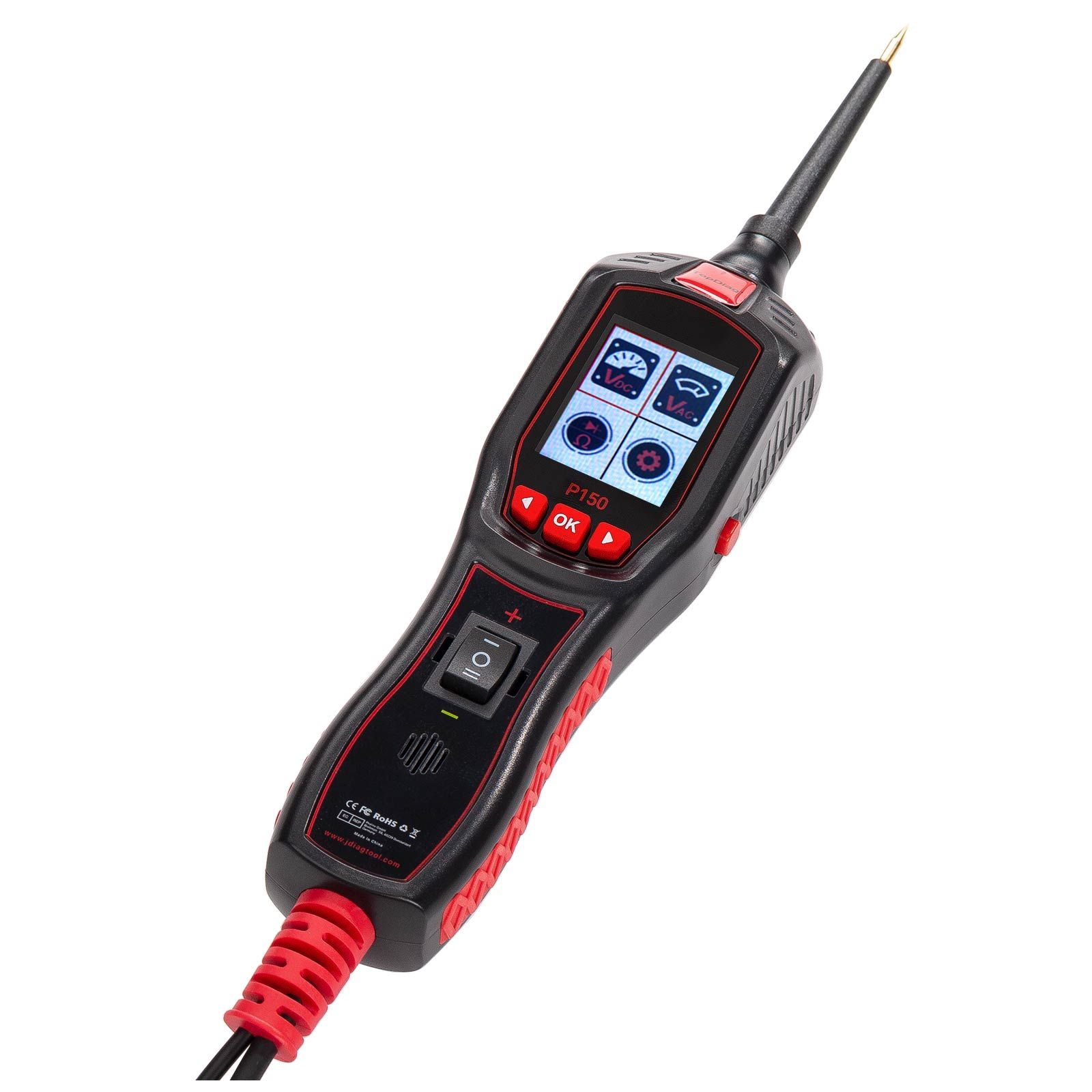 TOPDIAG P150 Electrical Tester 6 - 30 Volt Vehicle Electrical System Diagnostics