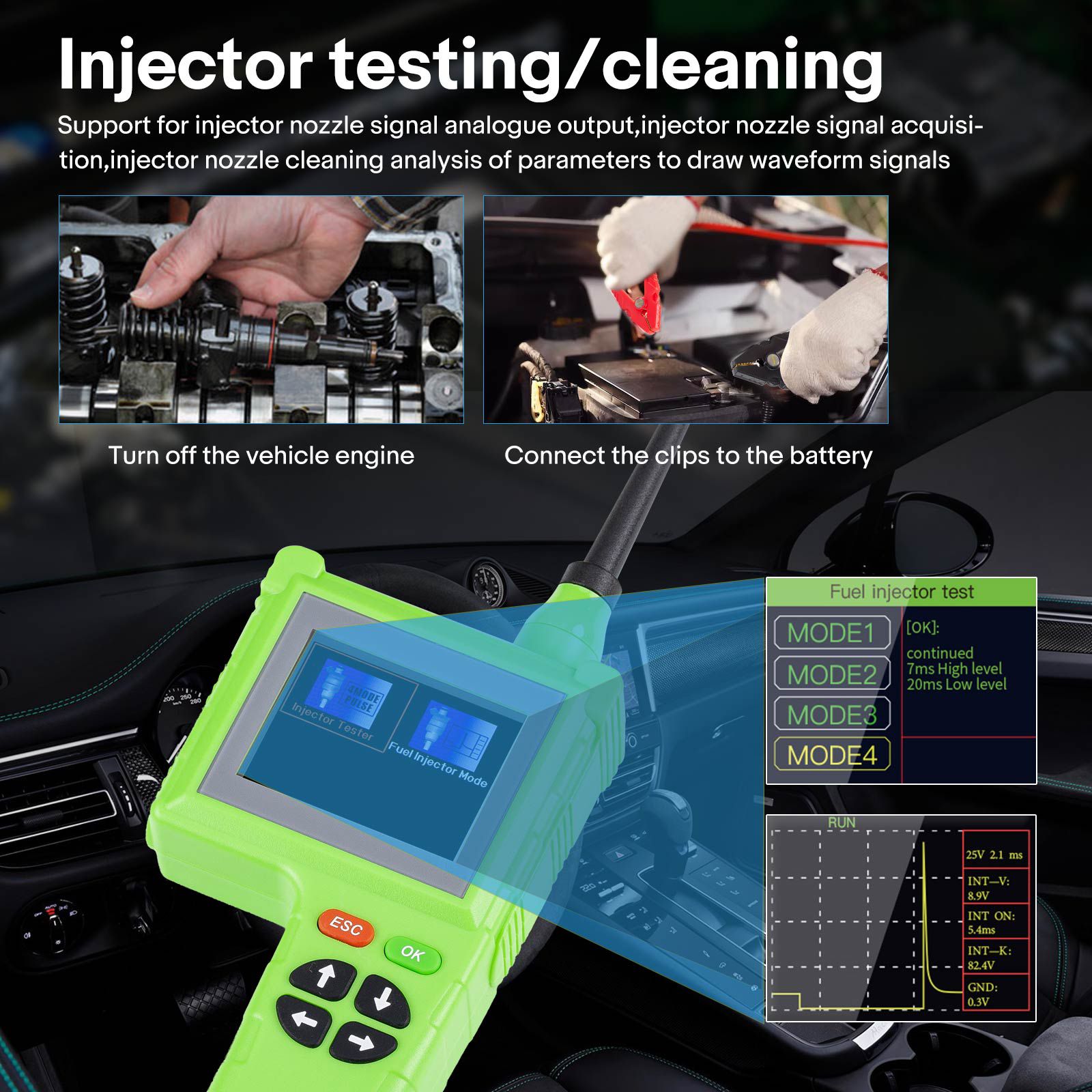 TOPDIAG P200 Pro P200Pro Détecteurs de circuit intelligents de nouvelle génération pour tous les 9V-48V pour bateau de camion de voiture