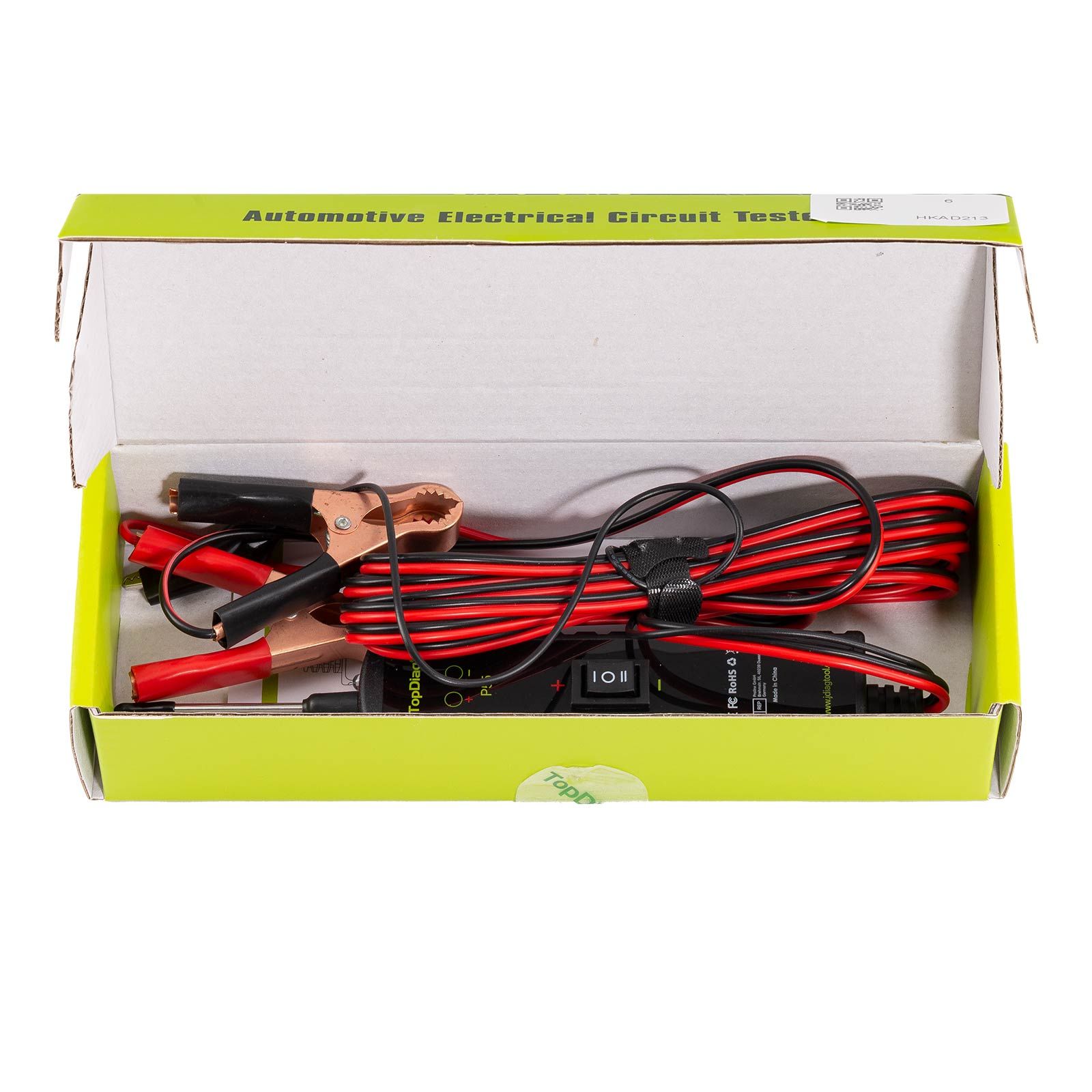 Le testeur de câblage électrique automobile TOPDIAG P55 prend en charge toutes les inspections du système électrique du véhicule 12-24V