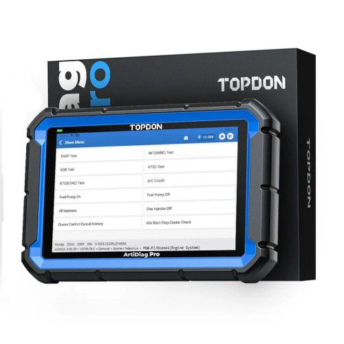 TOPDON ArtiDiag Pro Outil de balayage de diagnostic bidirectionnel avec codage ECU, 31 fonctions de réinitialisation, FCA Autoauth, 2 ans de mise à jour gratuite