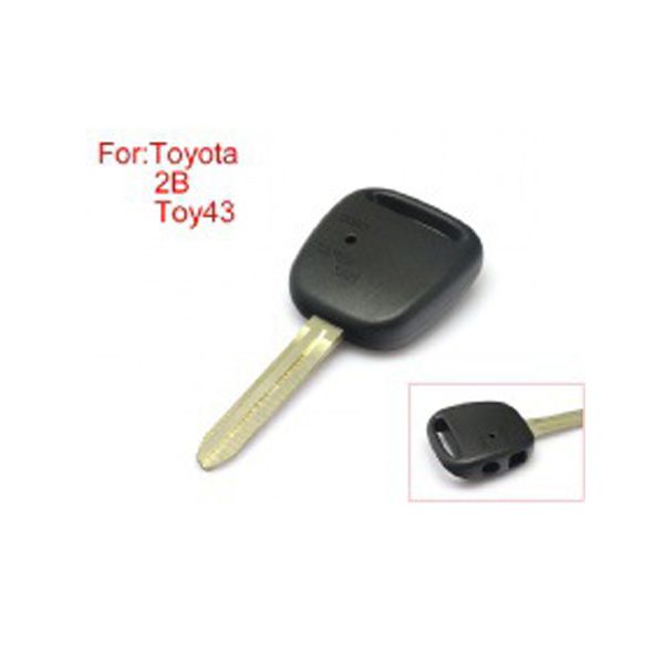 Tyy43 lateral Remote - controlled Key Shell 2 button, Toyota 10pcs / Low without Copper Marker Easy Cutting Copper Nickel Alloy
