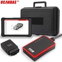 Ucandas VDM wifi système complete OBD2扫描仪扫描ABS安全气囊油EPB DPF重置代码读取器汽车诊断工具