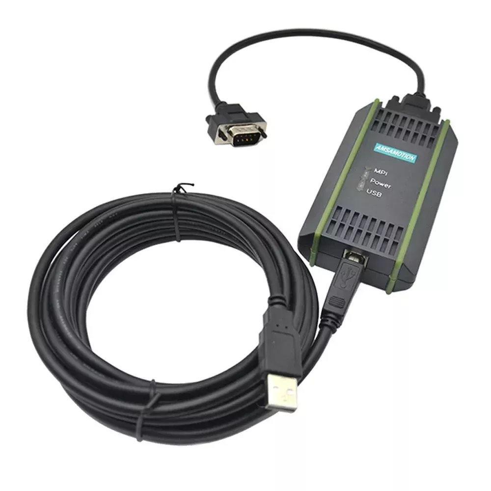 USB-MPI 6ES7 972-0CB20-0XA0 pour Siemens S7-200/300/400 câble de programmation PLC USB à MPI/DP/PPI Adaptateur PC RS485 0CB20 Programmateur