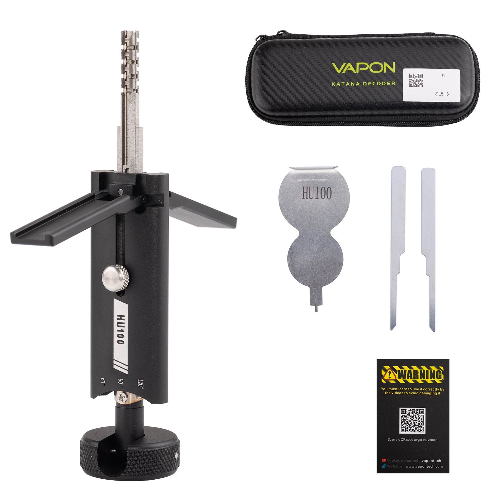 2025 VAPON Katana Décodeur HU100 Sélection automatique et décodeur haute précision et haute efficacité d'ouverture Protection multiple