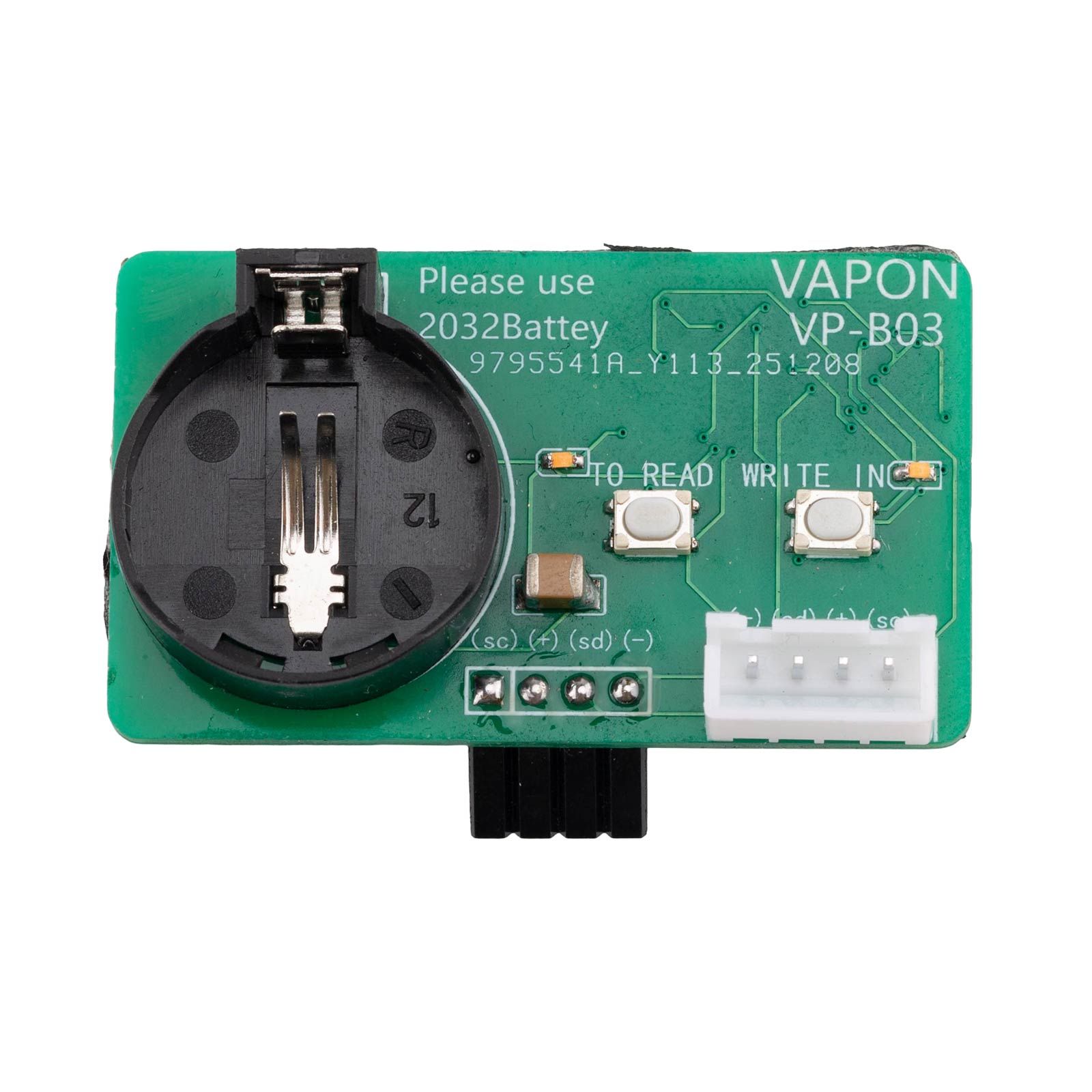 Adaptateur sans soudure VAPON VP-B03 BDC3 pour BMW BDC3 Solution de copie de clés pour clés de châssis BMW G/U De 2020 à 2024