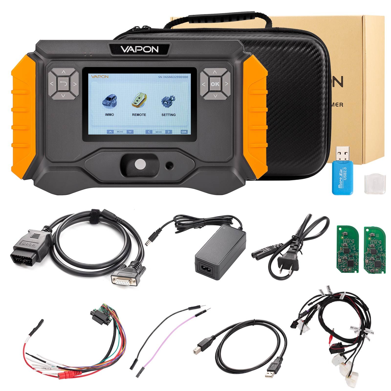 2025 Programmateur clé VAPON VP100 pour BMW Plus GODIAG BMW BDC2/BCP et BDC3/BCP