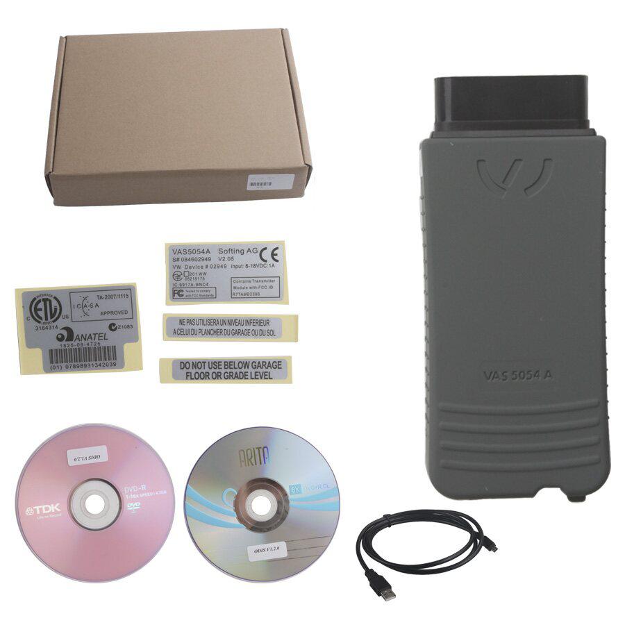 Outil de diagnostic de haute qualité vas 5054 a bluetoodis V4.4.1 multilingue avec puce Oki