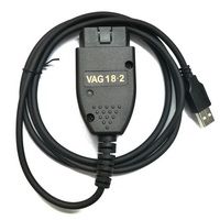 VCDS-Vag Com-v18.2公共六角USB接口诊断电缆，奥迪，躺椅，斯柯达